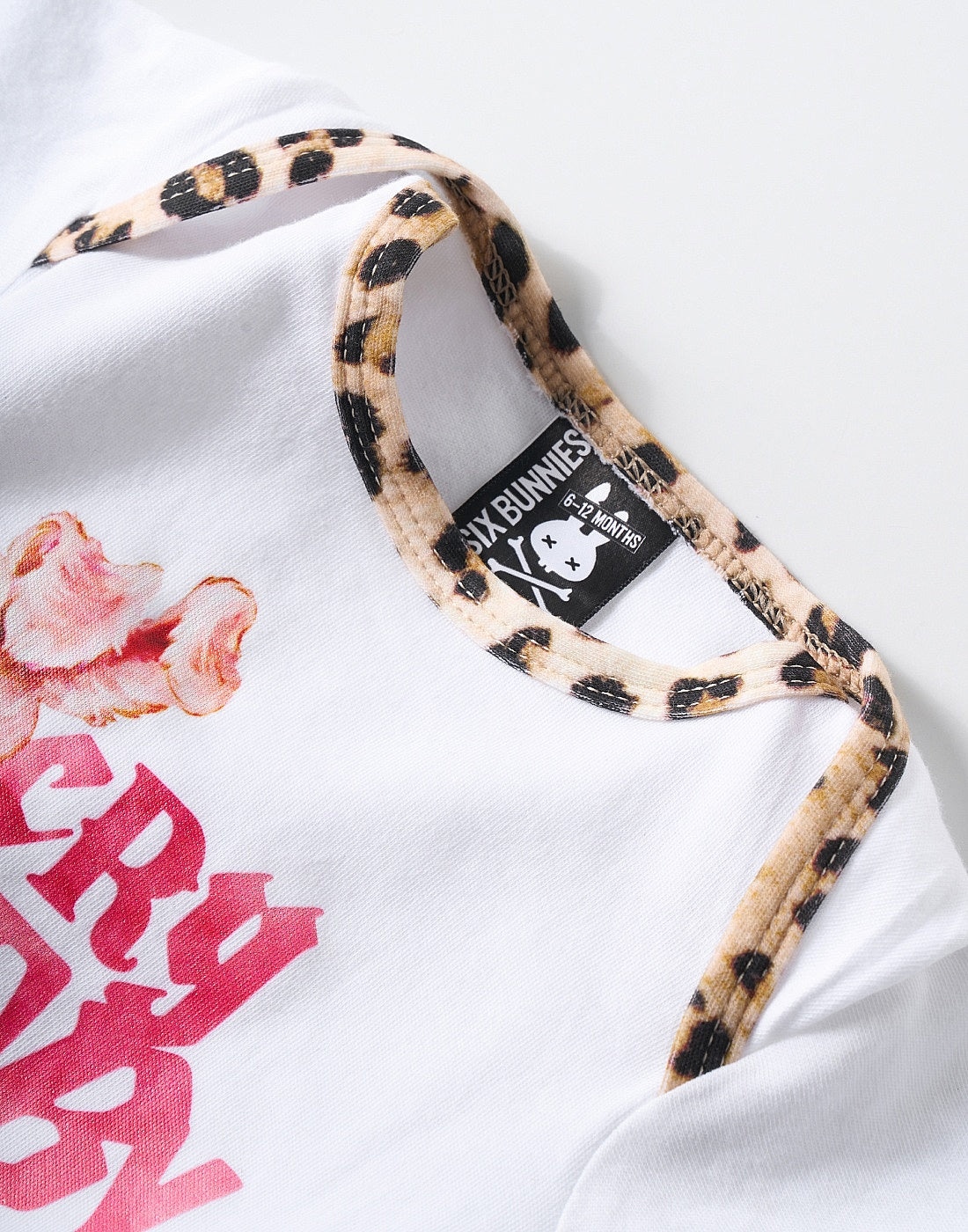 Six Bunnies | Cry Baby Romper White