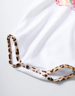 Six Bunnies | Cry Baby Romper White
