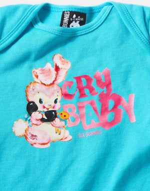 Six Bunnies | Cry Baby Romper Blue