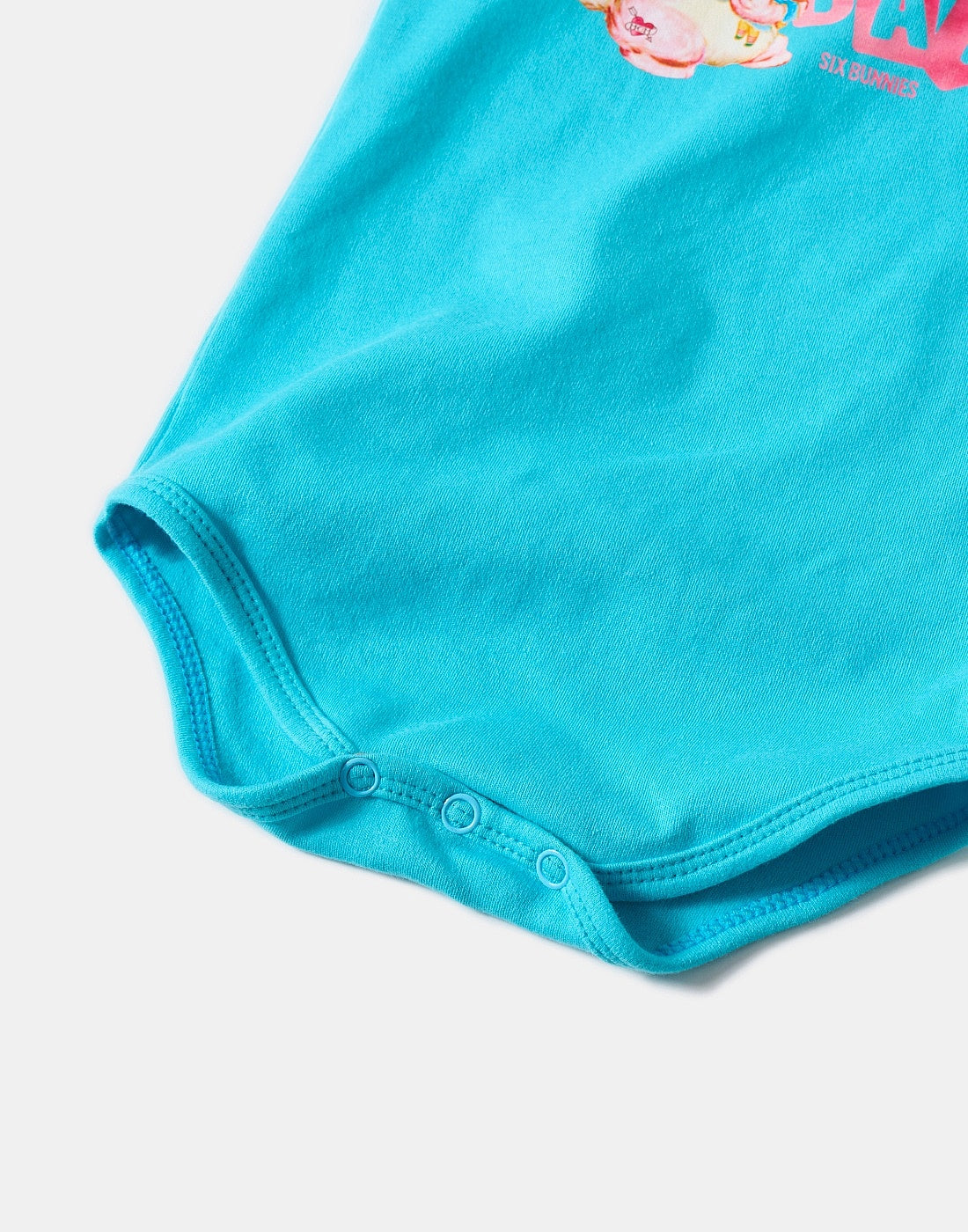 Six Bunnies | Cry Baby Romper Blue