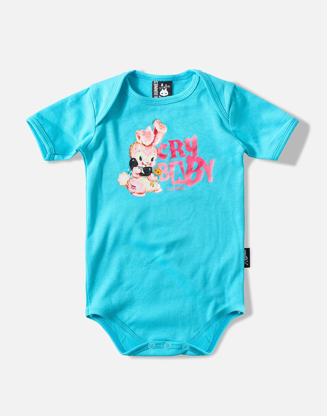 Six Bunnies | Cry Baby Romper Blue