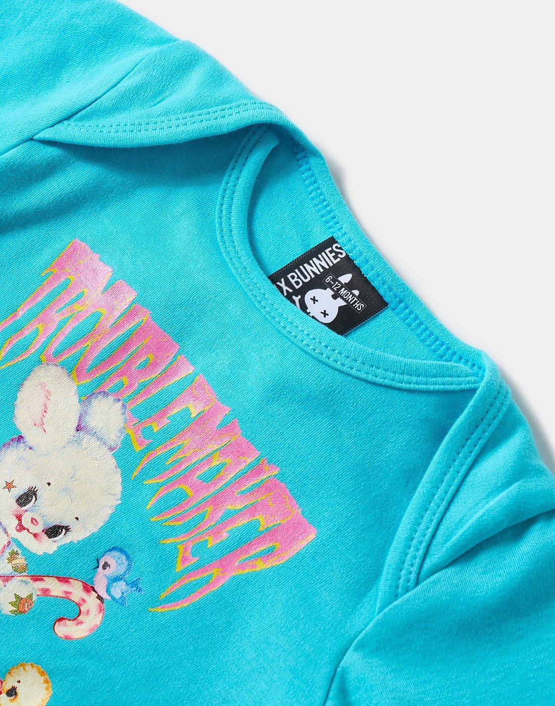 Six Bunnies | Troublemaker Romper Blue