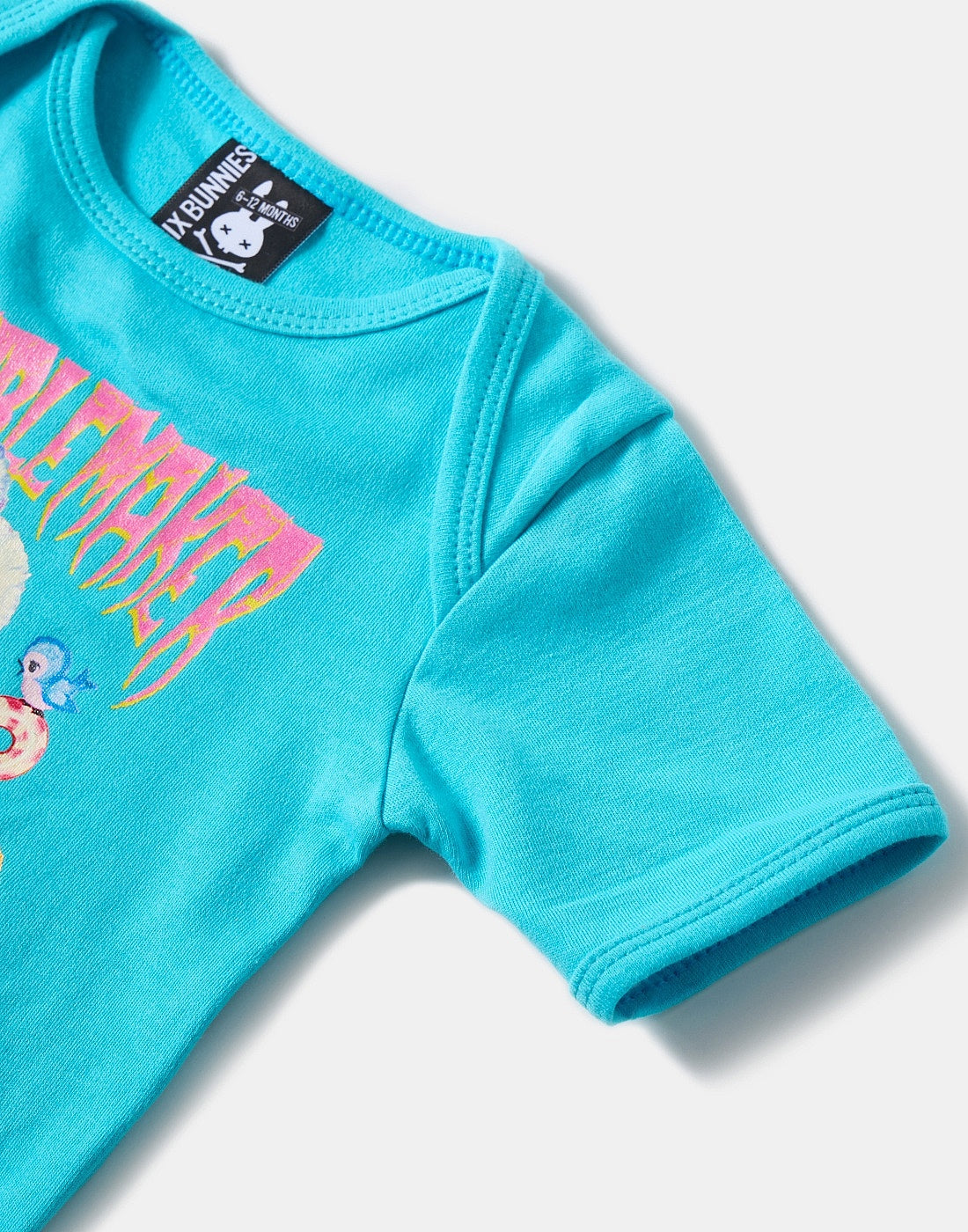 Six Bunnies | Troublemaker Romper Blue