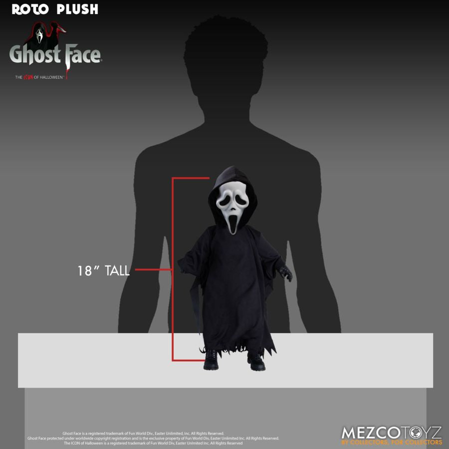 Scream | Ghost Face 18" Roto Plush