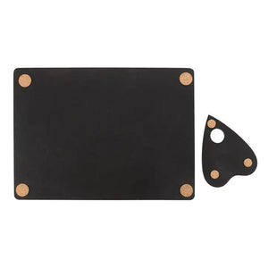 Black Talking Board Placemat and Planchette Coaster