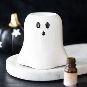 Hey Boo Halloween Ghost Oil Burner and Wax Warmer
