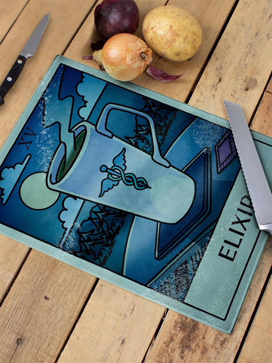 Elixir Glass Chopping Board