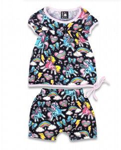 Unicorns Baby Pajama Set