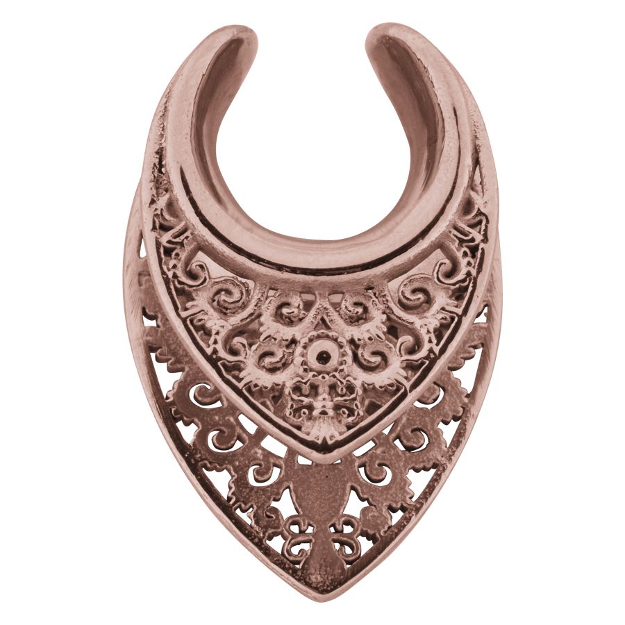 Rose Gold Oriental Ear Saddles