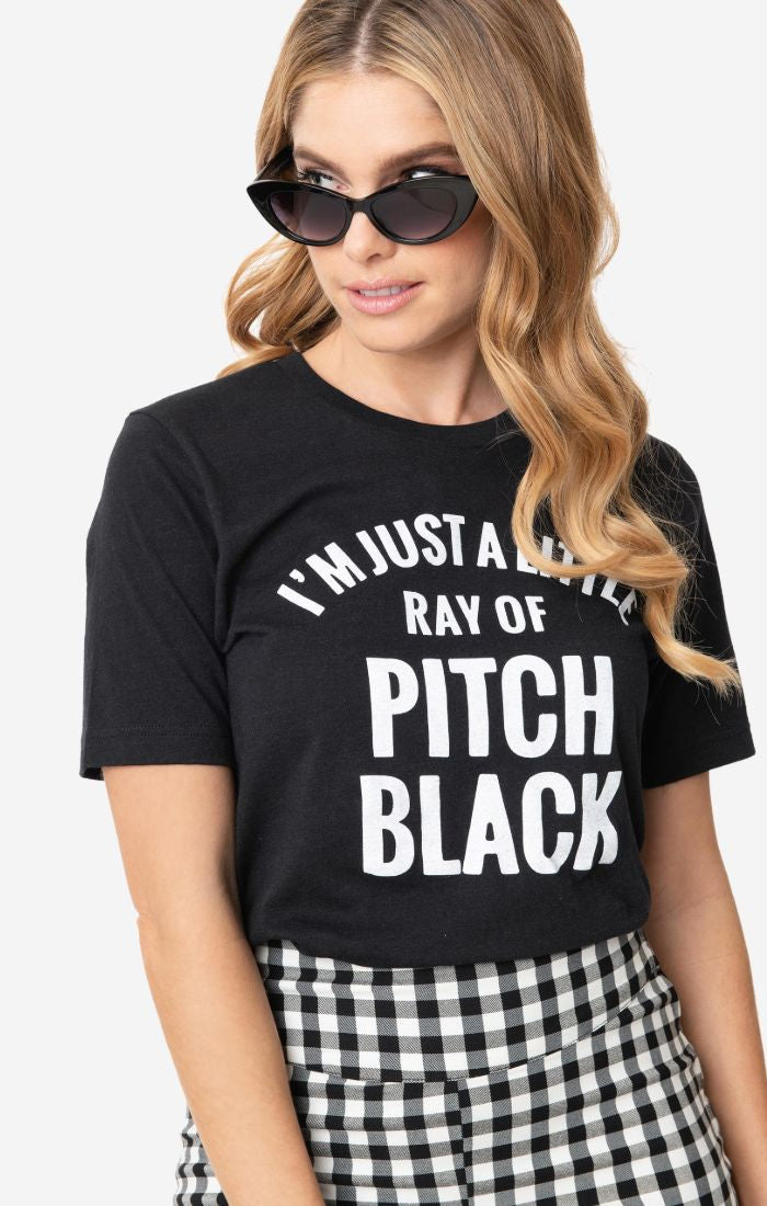 Little Ray of Pitch Black Unisex Tee