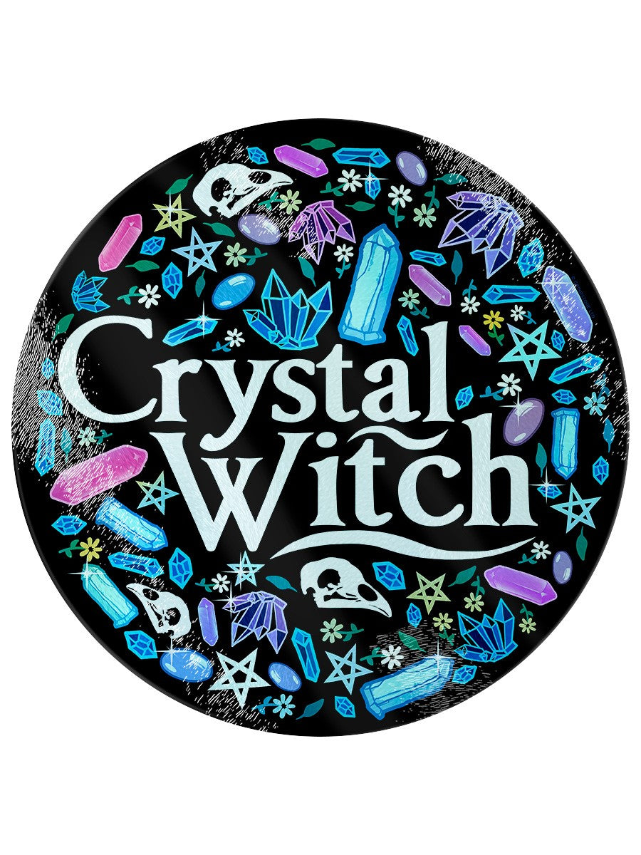 Crystal Witch Glass Chopping Board