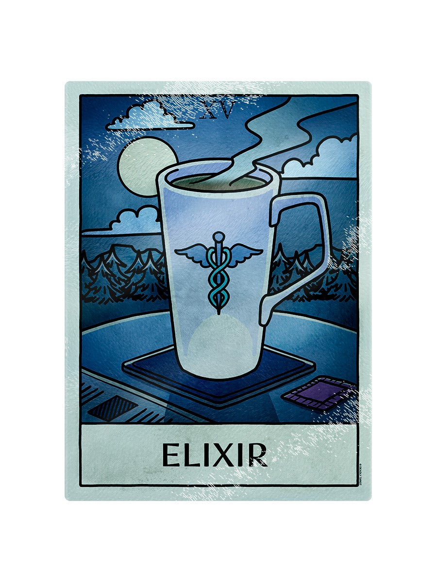 Elixir Glass Chopping Board