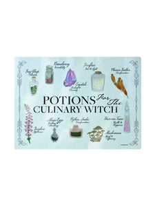 Potions For The Culinary Witch Small Rectangular Chopping Board