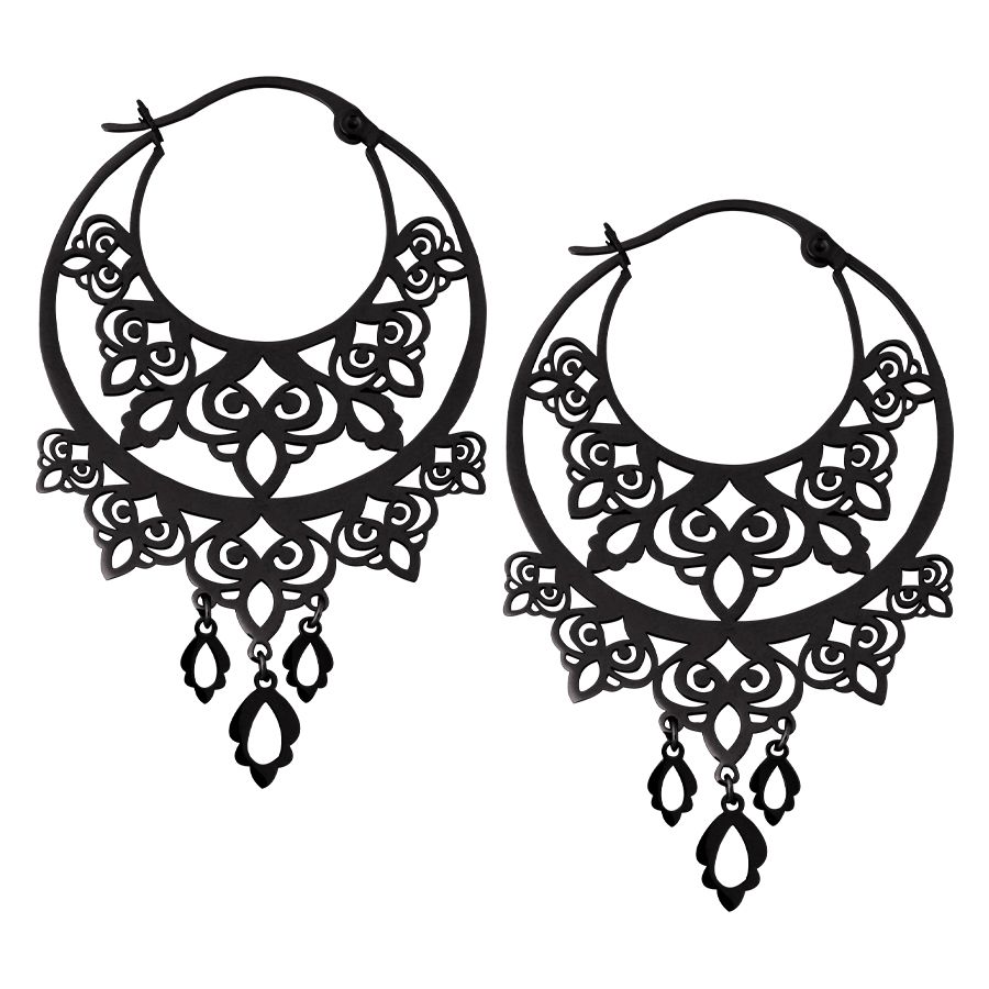 Barock Chandelier Hoops