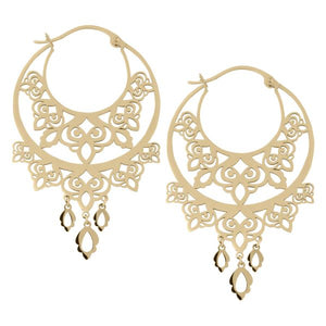 Barock Chandelier Hoops