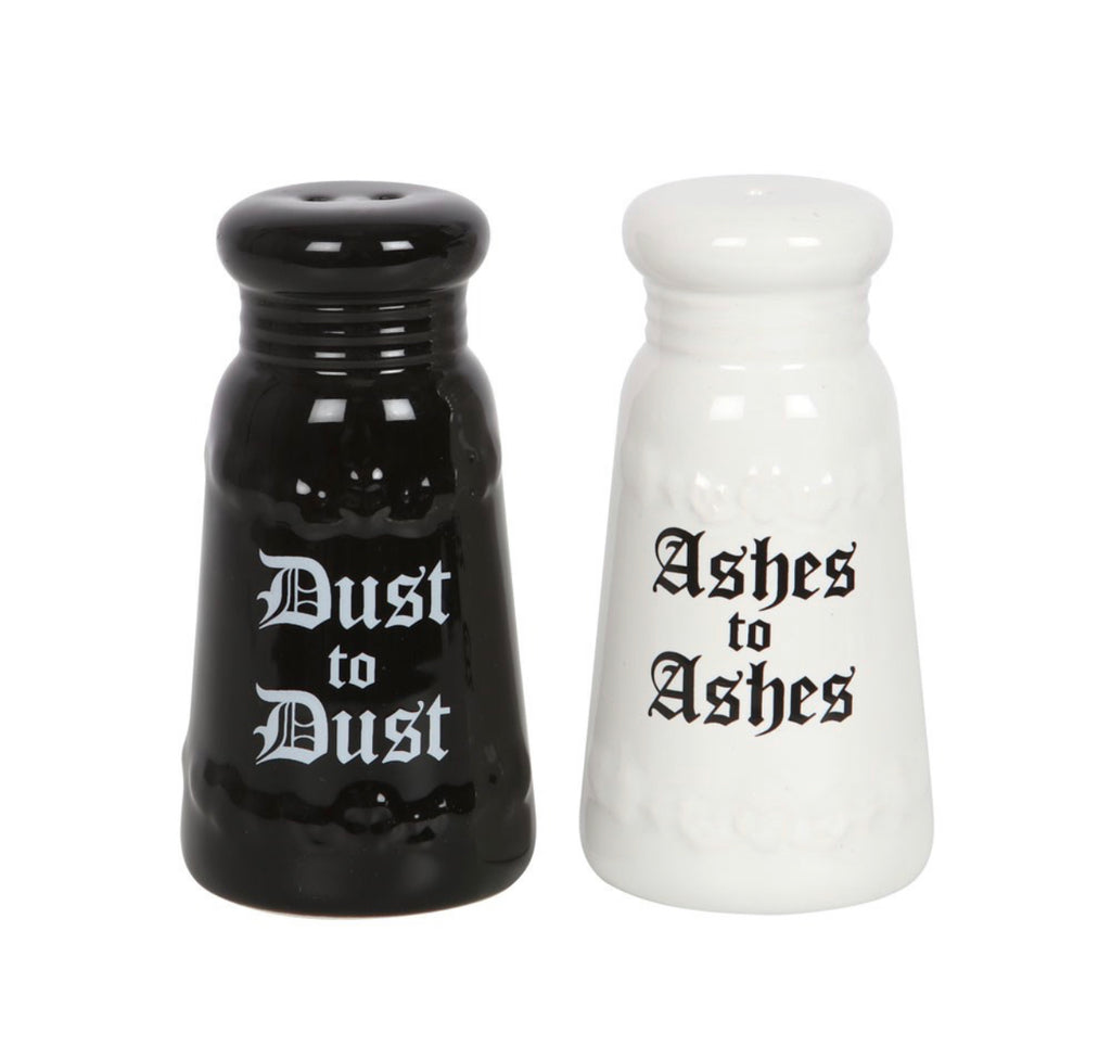 Ashes to Ashes Salt and Pepper Set