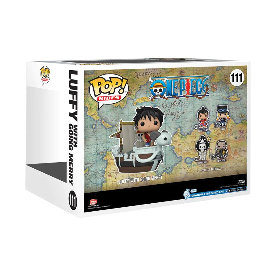 One Piece Luffy with Going Merry #111 NYCC 2022 Funko Pop Vinyl Rides