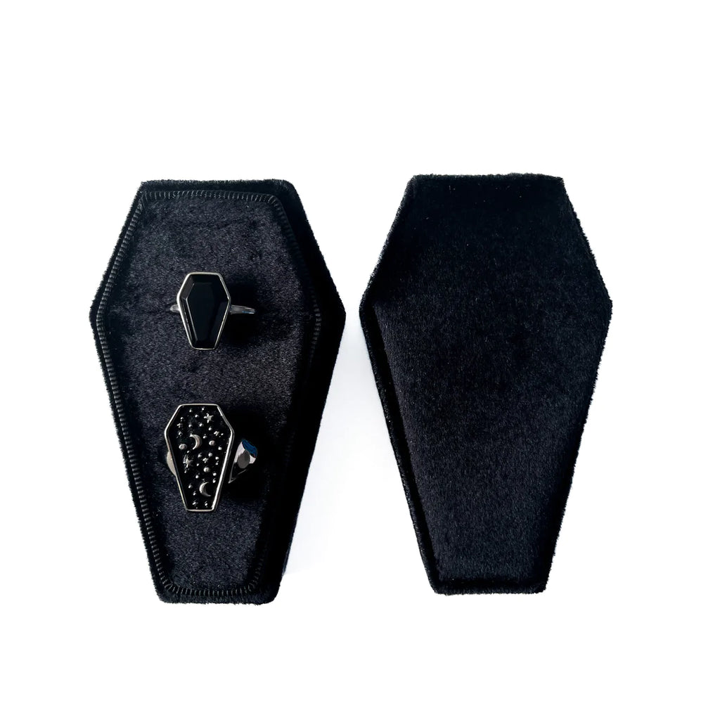 Plain Coffin Ring Engagement Box