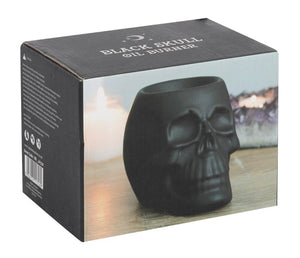 Black Skull Oil Burner