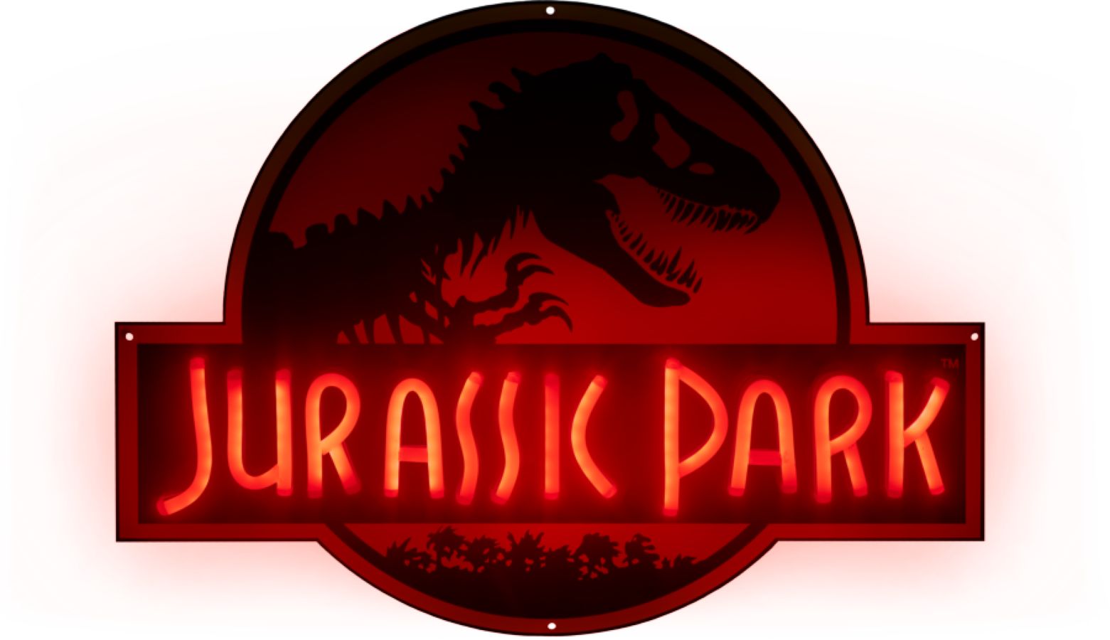 Jurassic Park | Logo Light-Up Neon Logo Sign