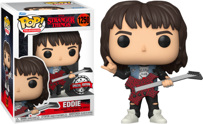 Stranger Things | Eddie with Guitar  Pop! Vinyl Figure