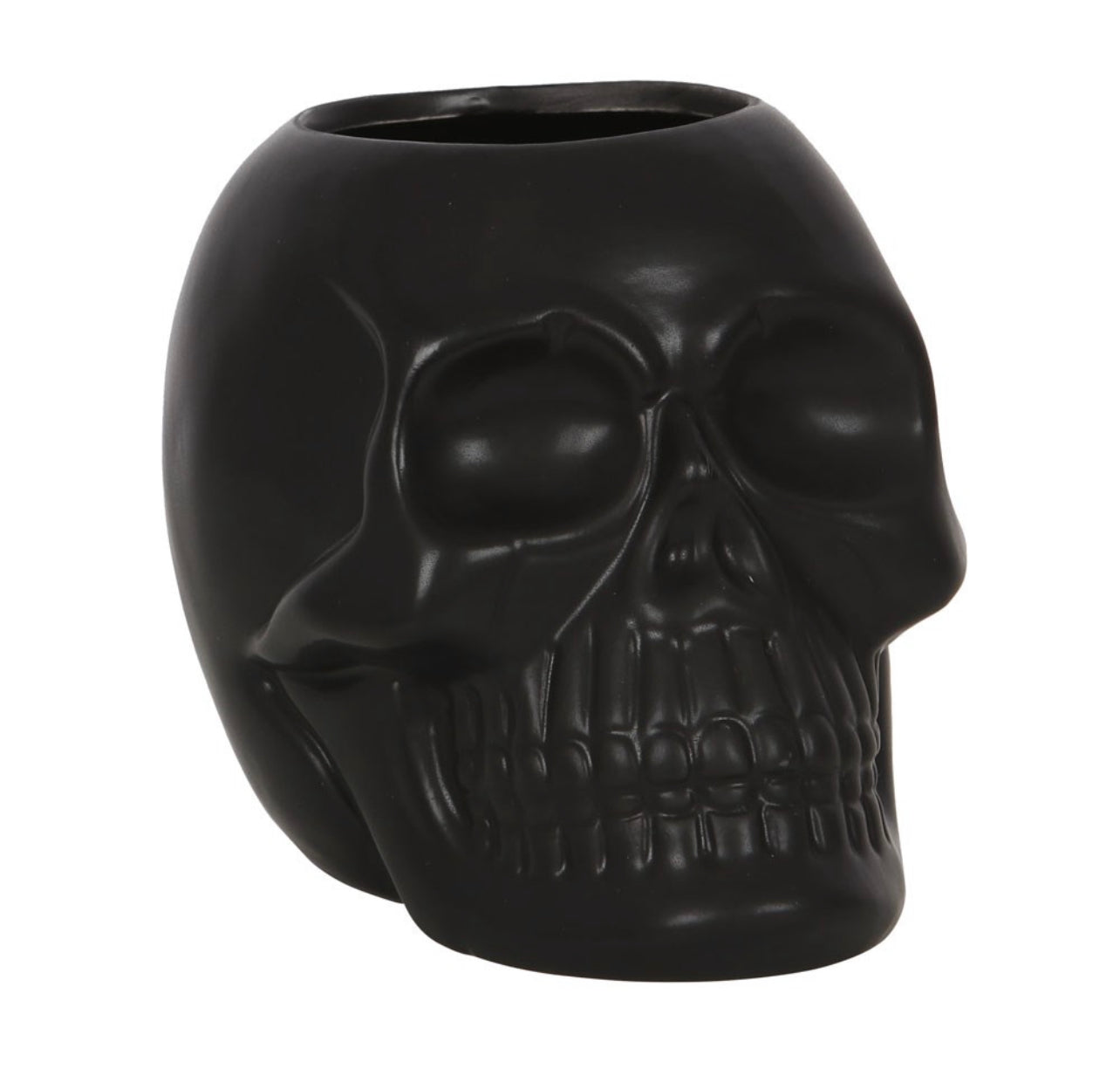 Black Skull Toothbrush Holder