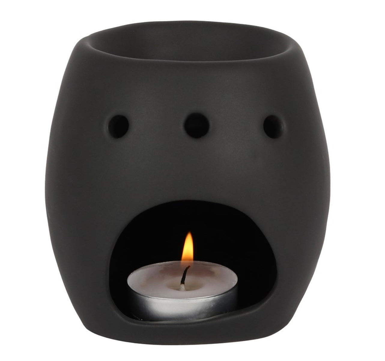 Black Skull Oil Burner