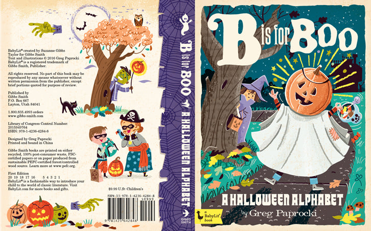 B is for Boo: A Halloween Alphabet