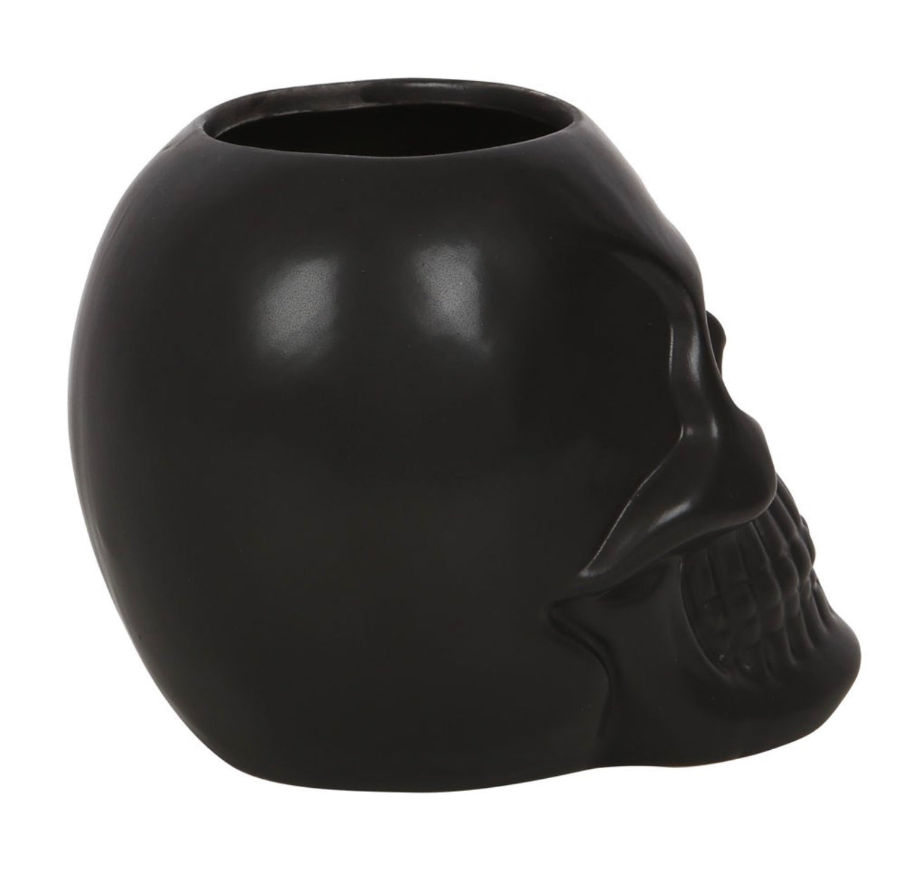 Black Skull Toothbrush Holder