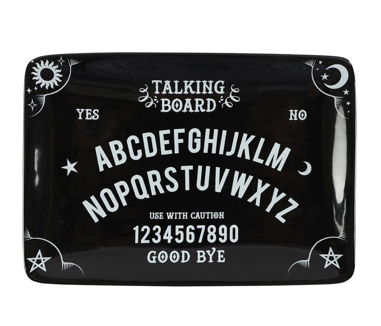 Black Talking Board Trinket Dish