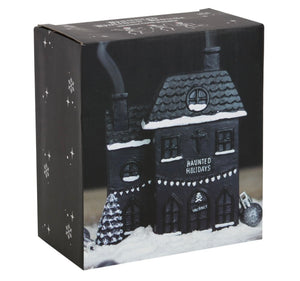 Haunted Holiday House Incense Cone Burner