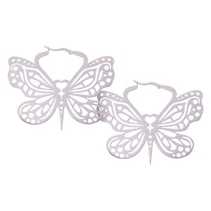 Bohemian Butterfly Hoops